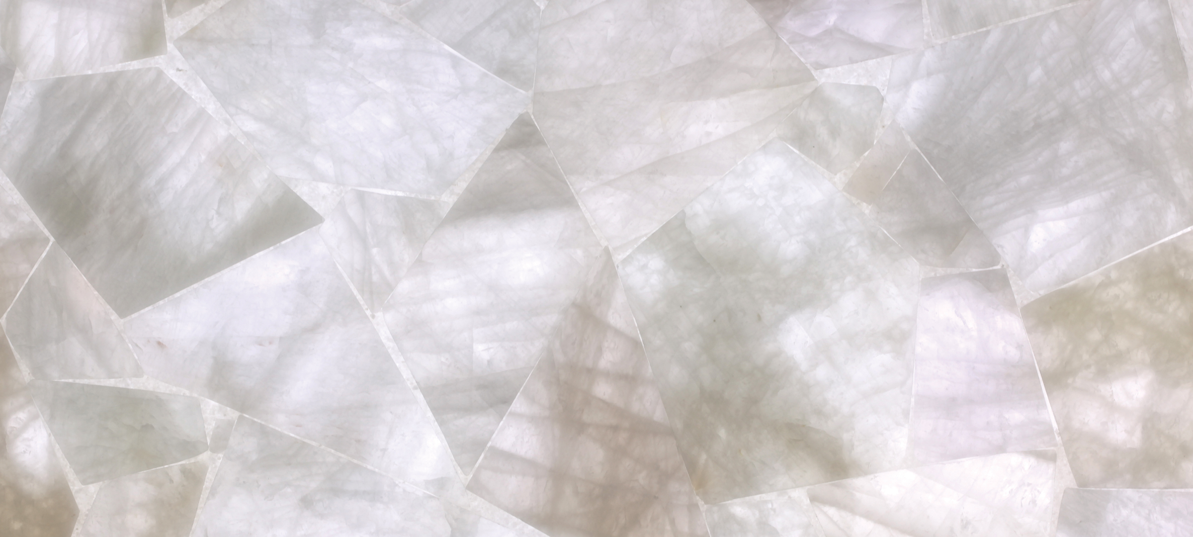 Caesarstone quartz surface with translucent crystalline pattern and natural geometric texture in so